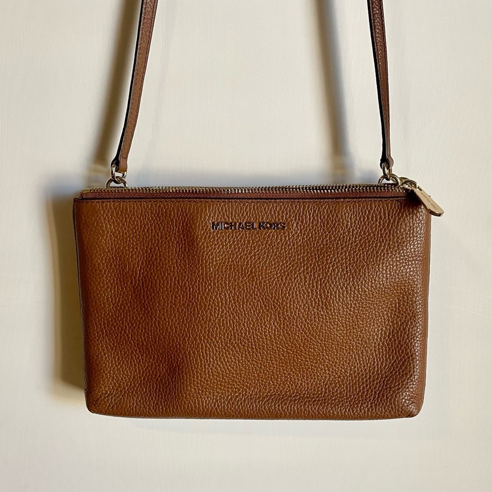 Michael Kors Double Zipper Crossbody